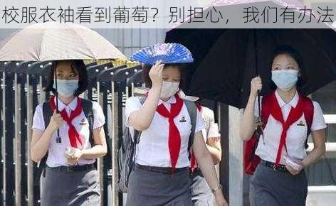 校服衣袖看到葡萄?别担心,我们有办法